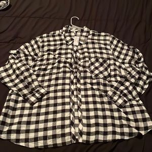 Maurice’s Black and White Flannel